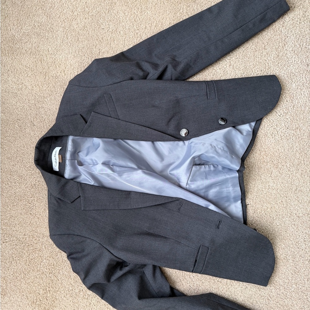 Calvin Klein Charcoal Blazer
